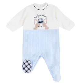 chico Unisex Baby Overalls with Midleg Opening Bottone, multicoloured (1)1m
