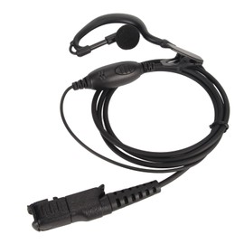 G Shape Earpiece Mic for Motorola XPR3000 XPR3300 XPR3500 E8600 Two Way Radio, Clear Sound, Clip Design, Lightweight and Portable
