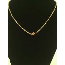 Unbranded Unique Trending Small Tiny Infinity Star Pendent Gold Plated Necklace