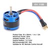 Dilwe Brushless Motor, 3530‑1100 KV Metal RC Remote Control Aircraft
