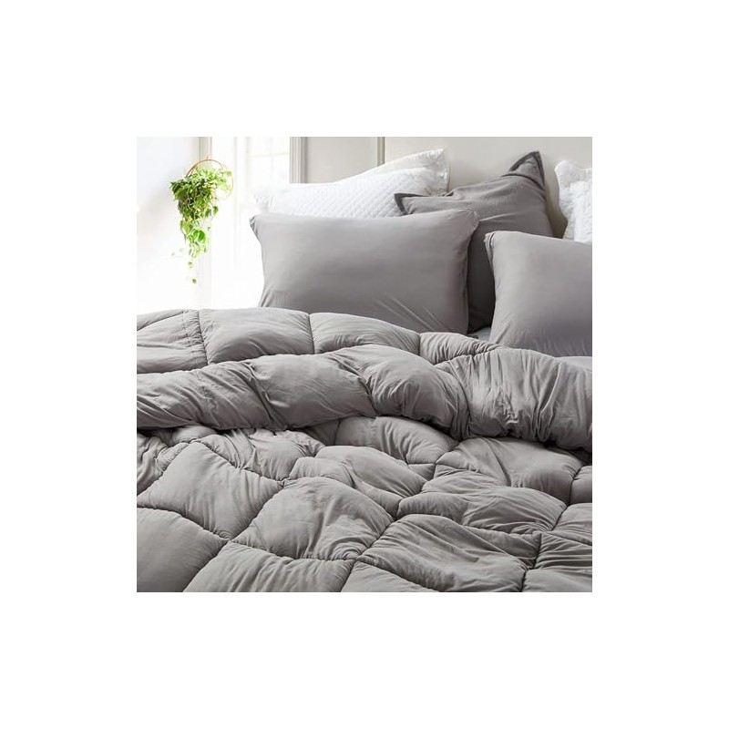 Byourbed Summertime - Coma Inducer® Oversized Queen Comforter - Black