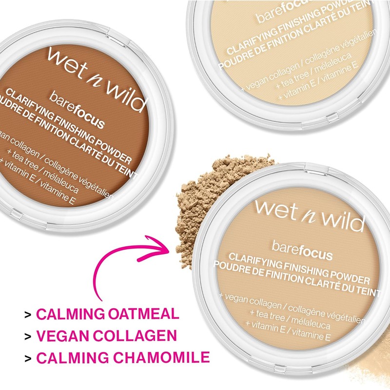 Polvo Traslucido Barefocus Clarifying Finishing Wet N Wild (Traslúcido)