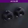 JOMOLA Stainless Steel Bathroom Suction Hooks - No Drill Adhesive-Free