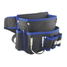 MagiDeal Garden Tool Belt Waist Storage Bag Holder Carpenter Tool Pouch Convenient for Carpenters Lightweight Portable Work Waist Bag