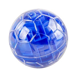 POFET Maze Ball Toy, Mini 3D Magic Puzzle Toy, Metal Bead Labyrinth Intelligence & Idea Maze Game Classic Puzzle Brain Teasers Gifts for kids and Adults
