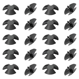 ZIMISI Car Hood Insulation Retainer Clips, Nylon Clip Fasteners Push Pin Screws Replacement, Car Bumper Hood Cover Retainer Clips Replace OEM 4878883AA LH LHS (20PCS)