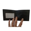 yushengtong black Ultra thin classic men's wallet, suitable for various