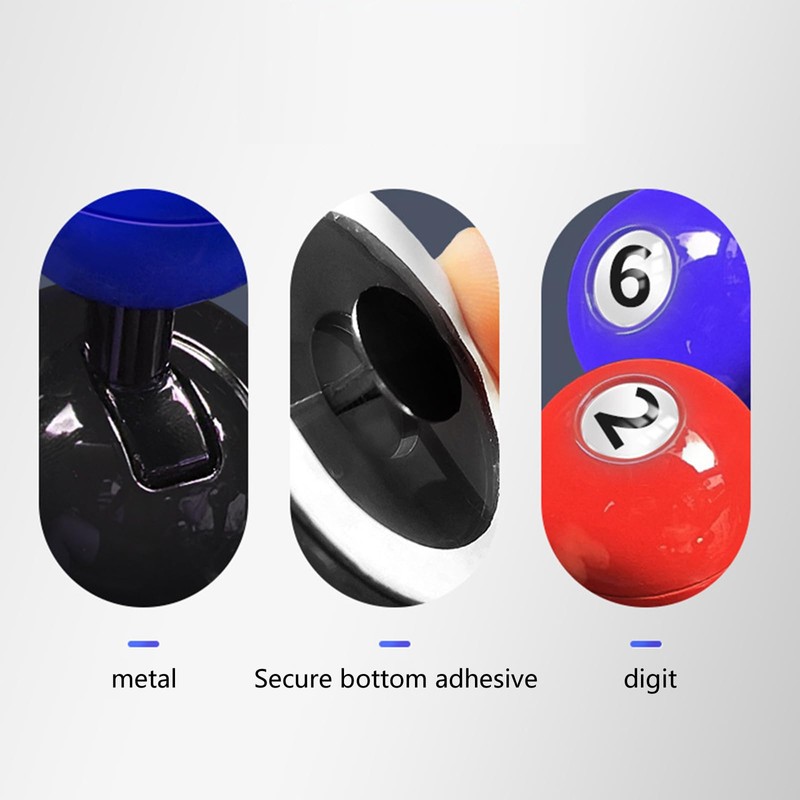 DIMITU Car Push Starter Button Joystick, Metal, Black, Push Button,