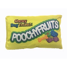 SPOT by Ethical Products - Fun Candy - Whimsical Funny Dog Squeak Toys - Poochyfruits