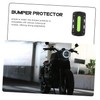 Mikinona Motorcycle Bumper Guard Black Plastic Fall Block for Motorbikes