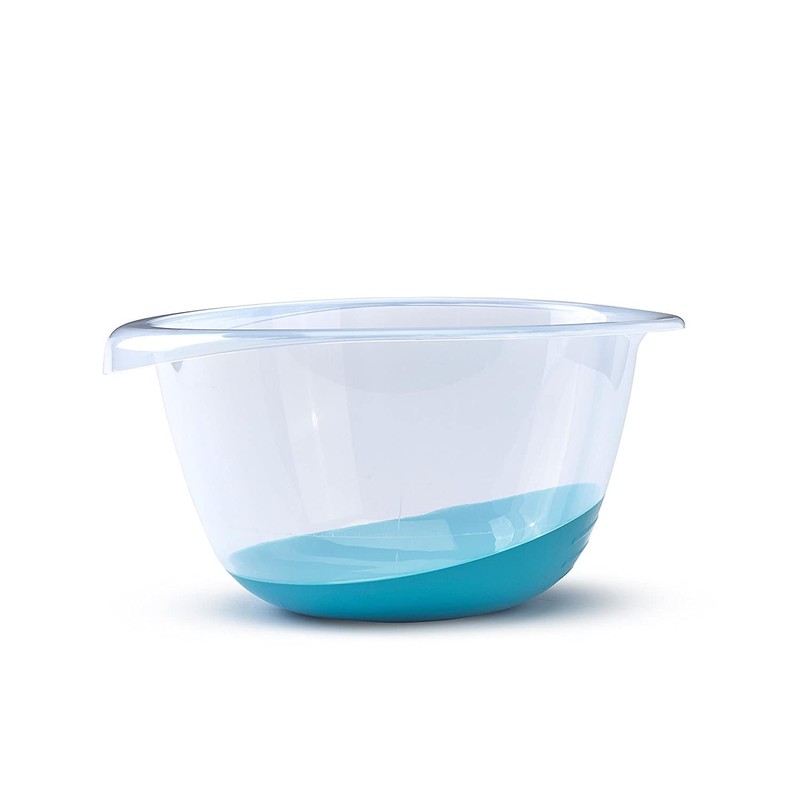 Whitefurze Premium Mixing Bowl, Teal, 6 litre