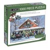 Lang Companies, Christmas at The Flower Market 1000 Piece Puzzle