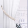 Set of 2 Lewondr Curtain Tiebacks Braid Rope Tiebacks Easy