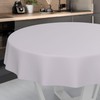 ANRO Oilcloth Tablecloth, Washable, Oilcloth, Garden Tablecloth, Outdoor, Indoor, Round,