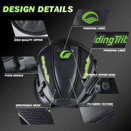 TUINCYN Motorcycle Backrest Saddle Storage Bag Multifunctional Large Capacity Waterproof PU Leather Tank Bag Motorbike Rear Seat Light Tail Bag.