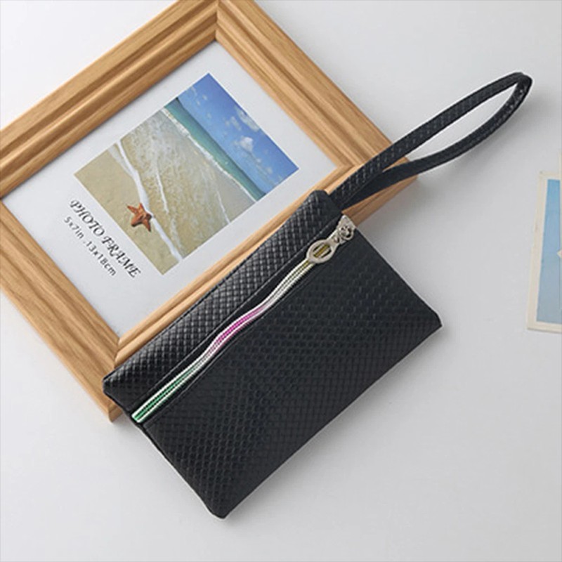 Unbranded Women's Zipper Leather Wallet Pocket Coin Purse Small Phone
