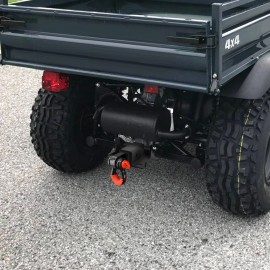 DYSO 2" Trailer Hitch Receiver Shackle Tow Mount For 2007-UP Kawasaki Mule 600/610 SX