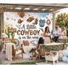 Cowboy Baby Shower Backdrop 7x5ft, A Little Cowboy is on