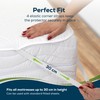 Sensalou Incontinence Mattress Protector Mattress Cover Sheet Waterproof (1, 120