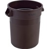 Global Industrial Commercial Round Trash Can, 20 Gallon Capacity, Plastic