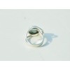 Larimar Ring, Sterling Silber ring, Statement Ring, Edelstein Ring, nat√ºrlicher