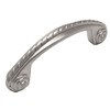 Cosmas® 4114SN Satin Nickel Rope/Scroll Cabinet Hardware Handle Pull -