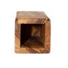 NATUREHOME Olive Wood Kitchen Utensil Cutlery Box - 19 cm