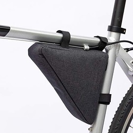 Wantalis Bicycle Frame Bag, Grey, One Size