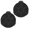 SPARES2GO Carbon Charcoal Vent Filter for B&Q CATA Extractor Cooker