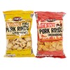 CLANCY's Fried PORK RINDS Chicharrones 2 Pack (ORIGINAL and HOT