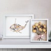 FuninCrea 3D Shadow Box Frame 3 cm Inner Depth Wooden