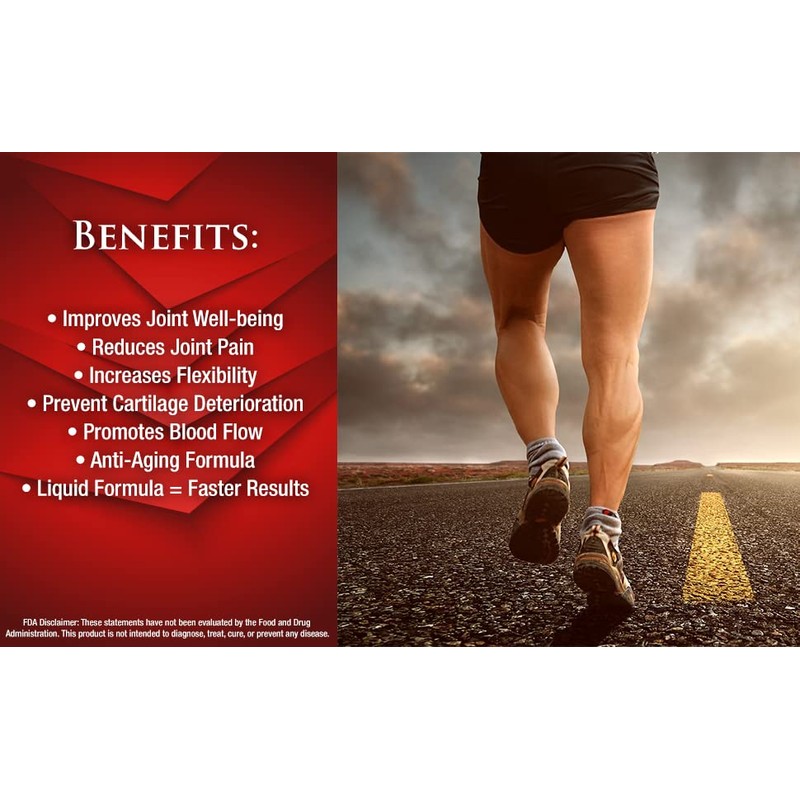 Tropical Oasis–Premium Liquid Glucosamine Chondroitin & MSM- Liquid Joint Support
