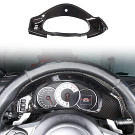Dash board Instrument Panel Dial Trim Cover Frame for Subaru BRZ & Toyota 86 2012-2020,Decal Interior Accessories made of ABS. (Carbon fiber pattern)