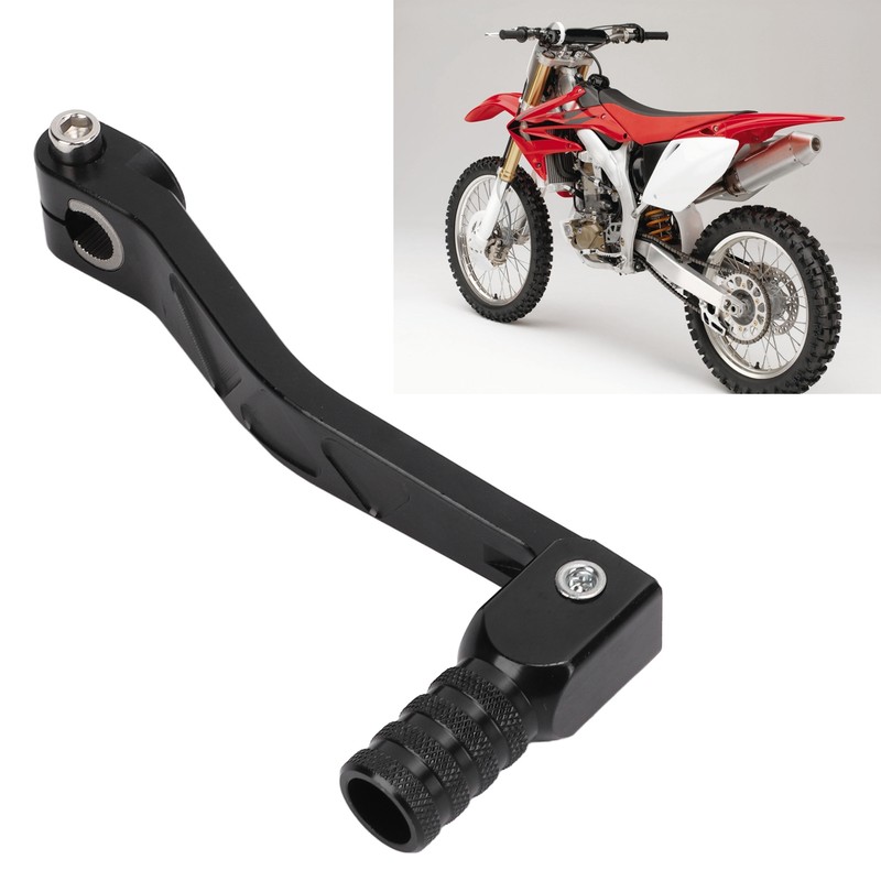 Universal CNC Gear Shift Lever Folding Gear Shifter Black Off