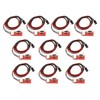 HUAZIZ 10pcs Mechanical Limit Switch with Cable for 3D Printer