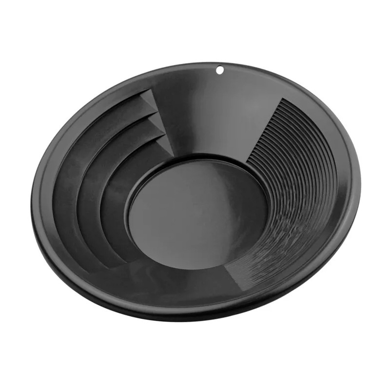 10pc Black 1/2" Large Gold Classifier Screen & Gold Pan