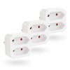 Greate 3 x Double Plug for Socket 2-Way up to