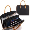 Accordian File Organizer Tote,Folder with Zipper & Labels,12 Pocket Expanding