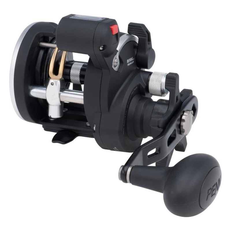 Penn 5.1:1 Gear Ratio 29" Retrieve Rate Rival Level Wind