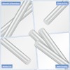 M METERXITY 2 Pack Round Aluminum Rod, Diameter 13mm(17/32"), Length