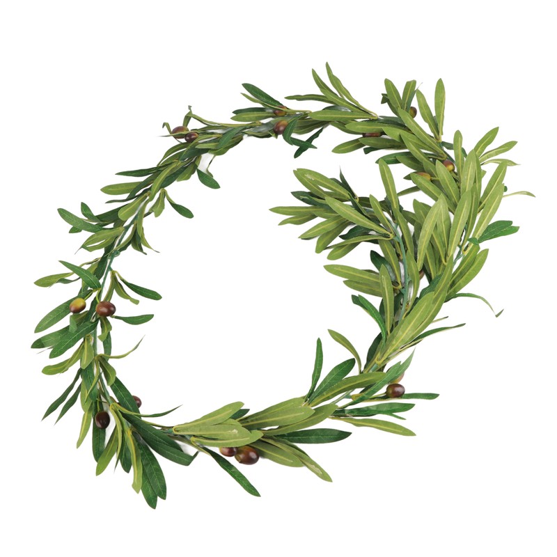 Olive Fruit Cane Wedding Backdrop Decoration Simulation Olive Leaf Cane