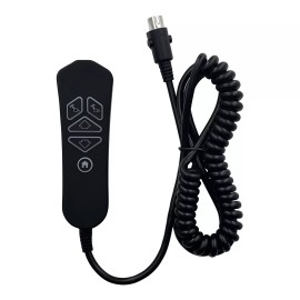SMT Power Recliner 5 Button 5 Pin Remote Hand Control for Lift Chairs with Backlight