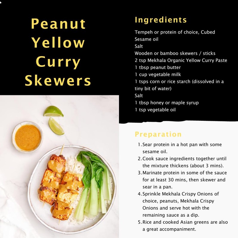 Mekhala Organic Thai Curry Cooking Paste Variety Pack Gluten-Free Vegan