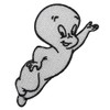 Casper The Friendly Ghost Flying 3" Wide Embroidered Patch