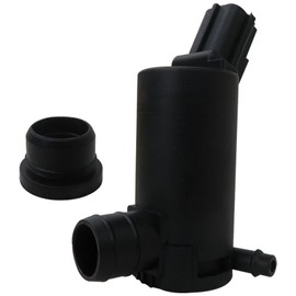 Premium Windshield Washer Pump Kit w/Grommet Fit for Ford F150 2006 2007 2008 2009 2010 2011 2012 2013 2014,Replaces for WG-318 8C3Z17664A