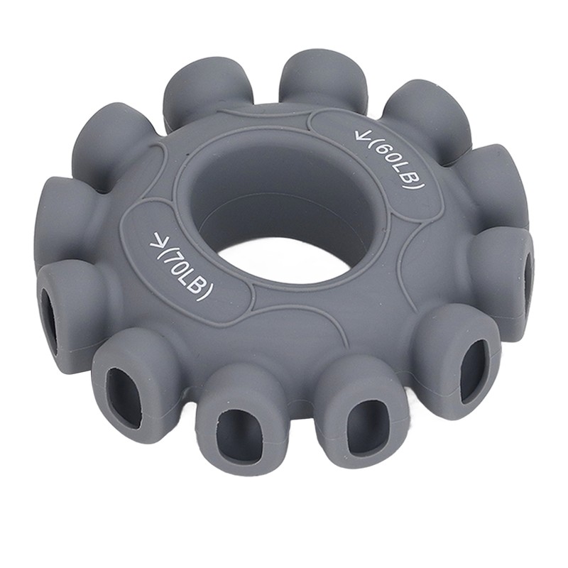Grip Strength Ring Trainer Hand Silicone Finger Strengthener for Forearm