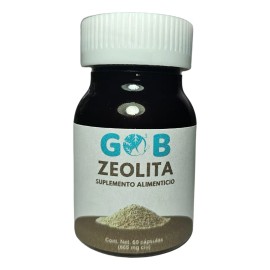 Zeolita Polvo Go3b Cápsulas Suplemento Alimenticio Sabor