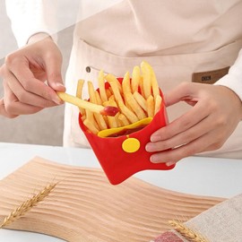 MIAO JIN French Fry Holder With Sauce Holder Set,Display Rack for Food Snack Appetizers Buffet Picnic Party Supplies