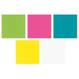 folia 87429 - Transparentpapier Candy, farbig, extra stark 115g/m², DIN A4 Format, 10 Blatt sortiert in 5 Farben, zum Kleben, Bemalen, Bestempeln und Bedrucken