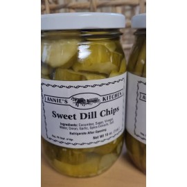 Annie's Kitchen 2 pints pickled PA Dutch style Chow chow;  crunchy, pickles made in PA